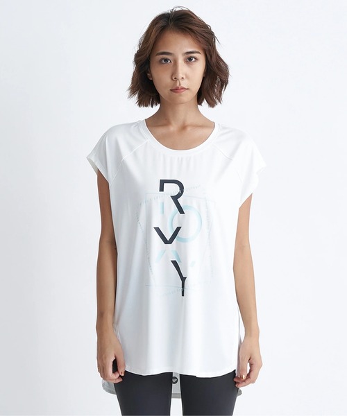 ROXY(ロキシー)の「STAY CREATIVE/ロキシー水陸両用ノースリーブTシャツ(Tシャツ/カットソー・レディース・ブラック/ピンク/ホワイト・SMALL/LARGE/MEDIUM)」の9枚目の写真