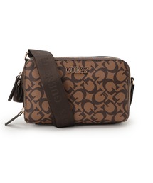 Guess | ARTEMIS Mini Double Zip Crossbody クロスボディバッグ レディース(ショルダーバッグ)