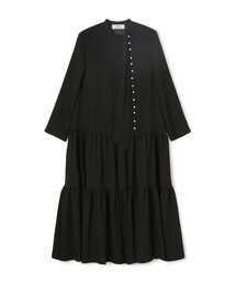 FLICKA（フリッカ）の「【別注】FLICKA for TOMORROWLAND Bowtie パールドレス（ドレス・レディース）」