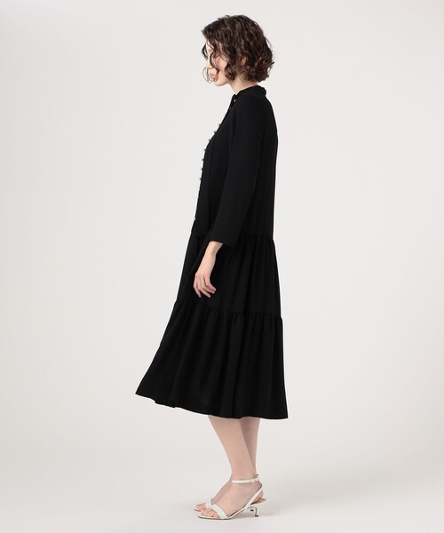 FLICKA(フリッカ)の「【別注】FLICKA for TOMORROWLAND Bowtie パールドレス(ドレス・レディース・ブラック系その他・1)」の8枚目の写真