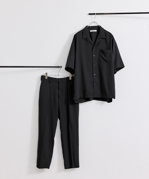  j.n.r.d（ジェー・エヌ・アール・ディー）の「【セットアップ対応】j.n.r.d/ドレープカチオンスリムパンツ（スラックス・メンズ・ブラック/ブルー/グレー・S/M/LL/L）」の13枚目の写真