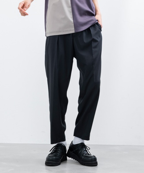  j.n.r.d（ジェー・エヌ・アール・ディー）の「【セットアップ対応】j.n.r.d/ドレープカチオンスリムパンツ（スラックス・メンズ・ブラック/ブルー/グレー・S/M/LL/L）」の16枚目の写真