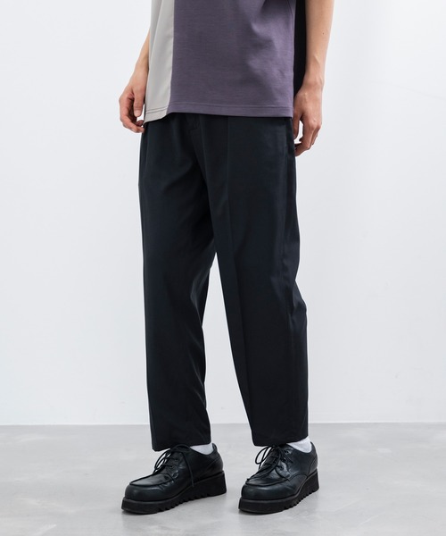  j.n.r.d（ジェー・エヌ・アール・ディー）の「【セットアップ対応】j.n.r.d/ドレープカチオンスリムパンツ（スラックス・メンズ・ブラック/ブルー/グレー・S/M/LL/L）」の17枚目の写真