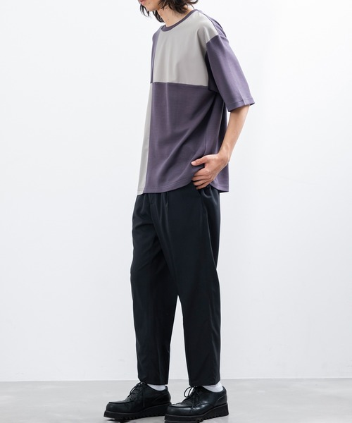  j.n.r.d（ジェー・エヌ・アール・ディー）の「【セットアップ対応】j.n.r.d/ドレープカチオンスリムパンツ（スラックス・メンズ・ブラック/ブルー/グレー・S/M/LL/L）」の18枚目の写真