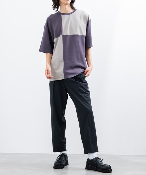  j.n.r.d（ジェー・エヌ・アール・ディー）の「【セットアップ対応】j.n.r.d/ドレープカチオンスリムパンツ（スラックス・メンズ・ブラック/ブルー/グレー・S/M/LL/L）」の19枚目の写真