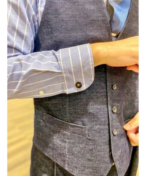 Perfect Suit FActory（パーフェクトスーツファクトリー）の「モチーフ　カフリンクス（黒ボタン）（カフリンクス・メンズ・その他・FREE）」の5枚目の写真