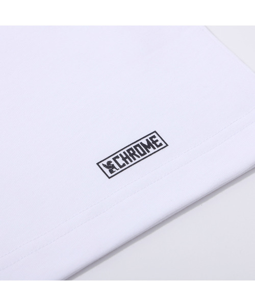 CHROME（クローム）の「［ CHROME / クローム ］CHROME HYBRID TEE / クローム ハイブリッド ティー（Tシャツ/カットソー・メンズ・ブラック/ホワイト・SMALL/MEDIUM/LARGE/X-LARGE）」の5枚目の写真