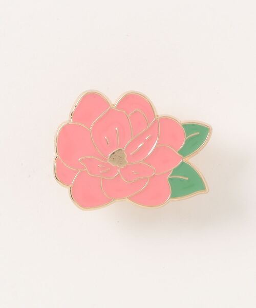 F&D : フラワーモチーフピンバッジ（バッジ）｜Fun & Daily（ファン