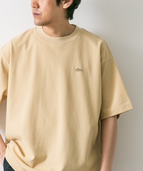 LACOSTE(ラコステ)の「『別注』LACOSTE×DOORS moss stitch Short-Sleeve TEE(Tシャツ/カットソー・メンズ・ブルー/グレー/アイボリー/ベージュ・3/4/5)」の17枚目の写真