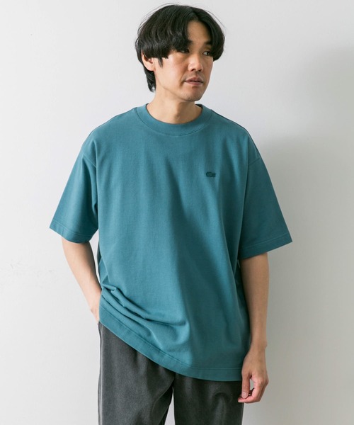 LACOSTE(ラコステ)の「『別注』LACOSTE×DOORS moss stitch Short-Sleeve TEE(Tシャツ/カットソー・メンズ・ブルー/グレー/アイボリー/ベージュ・3/4/5)」の21枚目の写真