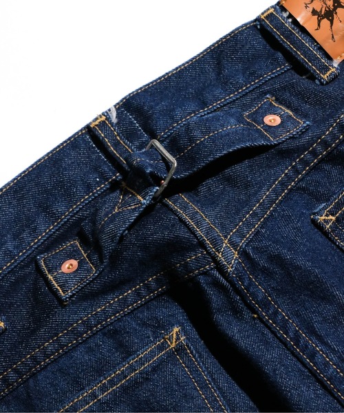 PENNEYS（ぺニーズ）の「PENNEY'S FOREMOST / ぺニーズフォアモスト 5POCKET PANT ONEWASH  バックストラップ5ポケットパンツ ワンウォッシュ（デニムパンツ・メンズ・インディゴブルー・32inch/34inch/30inch）」の10枚目の写真