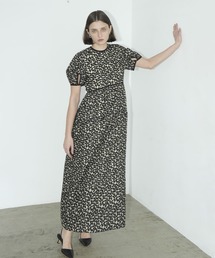 CLANE（クラネ）の「CONSTRUCTIVE OPAL FLOWER ONEPIECE（ワンピース 