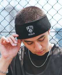 NBA（エヌビーエー）の「【NBA】別注/チームロゴワッペンヘアバンド
