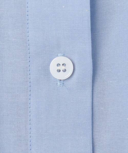 NOLLEY’S（ノーリーズ）の「MY STANDARD シアーシャツ（シャツ/ブラウス・レディース・ネイビー/イエロー/サックスブルー・FREE）」の14枚目の写真