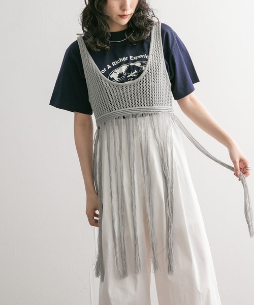 セール】 メッシュZIPトップス （Tシャツ）｜KBF / ケービーエフ