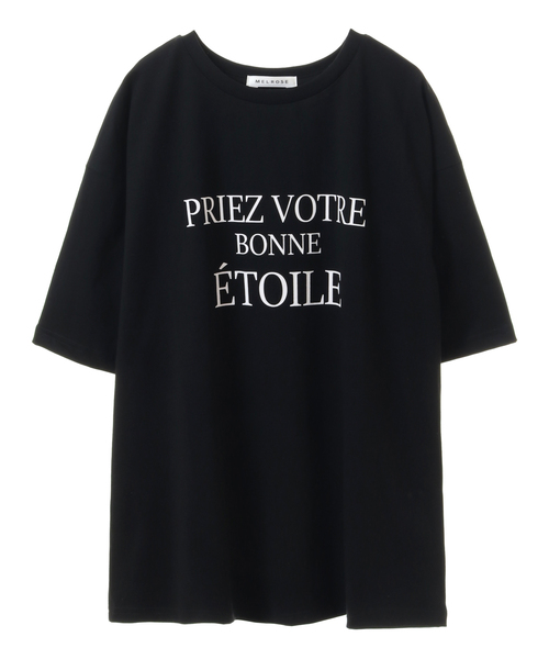 SOFFITTO(ソフィット)の「USAコットン天竺接触冷感ロゴプリントTシャツ(取り扱い店舗限定)(Tシャツ/カットソー・レディース・オフホワイト/グレイッシュベージュ/ブラック/キャメル・FREE)」の3枚目の写真