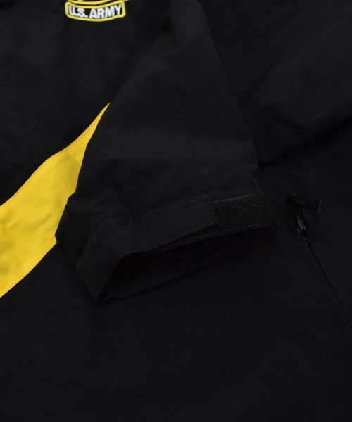 米軍 実物 US ARMY APFU ジャケット M-R ブラック×イエロー M-R] US ARMY APFU ジャケット ブラック イエロー Military 米軍