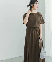 ITEMS URBANRESEARCH | ウエストギャザーワンピース(ワンピース)