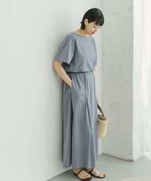 ITEMS URBANRESEARCH（アイテムズ アーバンリサーチ）の「ウエストギャザーワンピース（ワンピース・レディース）」