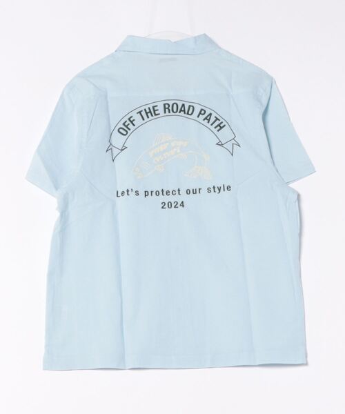 RIVER SIDE CULTURE(リバーサイドカルチャー)の「RIVER SIDE CULTURE/ボーリングシャツ (M4)(シャツ/ブラウス・メンズ・オレンジ/サックスブルー/カーキ・X-LARGE/LARGE/MEDIUM)」の5枚目の写真