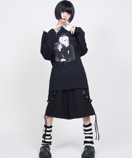 Hauls（ハウルズ）の「星宮ポコ×はうるずコラボBIGロンTEE（Tシャツ