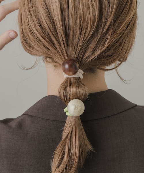 カラフルボール2セットヘアポニー（ヘアゴム）｜SMELLY（スメリー）の