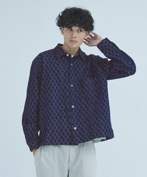 417 EDIFICE | JQ DENIM G-SHIRTS / ジャガードデニムシャツ(シャツ/ブラウス)