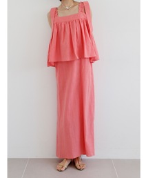 Katrin TOKYO(Jg[g[L[)linen ruffle onepiece(s[X)