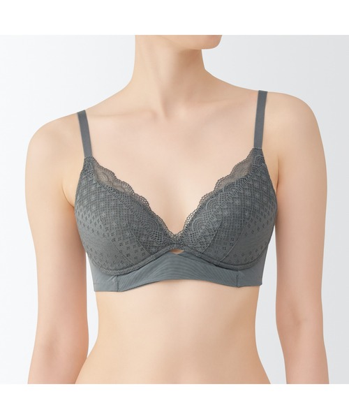 【無印良品】左右差を調整するブラジャー M＋ 3点セット セール】左右差を調節するブラジャー（ブラジャー）｜無印良品