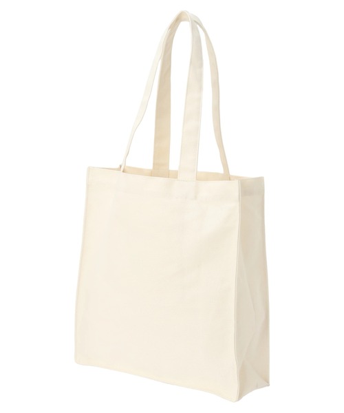 Maison de FLEUR(メゾンドフルール)の「ブランドロゴ刺繍スクエアトートバッグ(トートバッグ・レディース・アイボリー/ブラック/ピンク系その他3・FREE)」の22枚目の写真