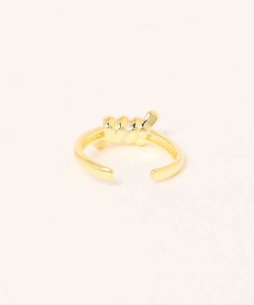 Burner(バーナー)の「【blatto 925silver】デザインリング フリーサイズ bla-ring-00610(リング・レディース・ゴールド・FREE)」の2枚目の写真