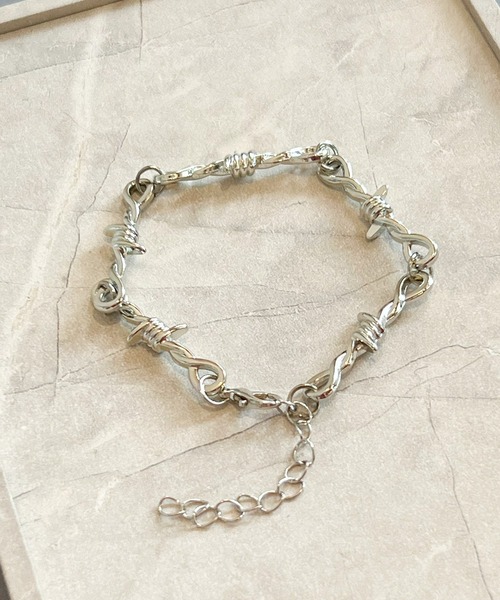 margiela アーカイブ 有刺鉄線 ブレスレット チェーン シルバー Maison Margiela（旧Maison Martin Margiela） - 【ソネ様専用