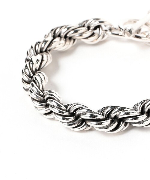 XOLO(ショロ)の「XOLO JEWELRY / Twist Link Bracelet(ネックレス・メンズ・シルバー・ONE SIZE)」の3枚目の写真