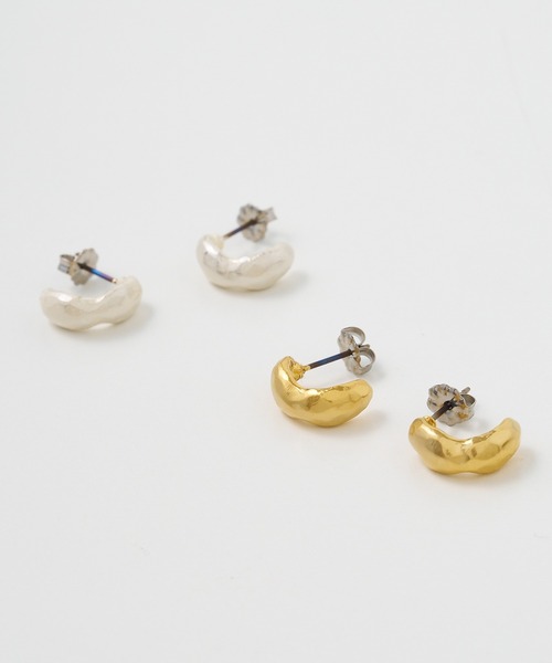collex（コレックス）の「【Ljud/ユード】ニュアンスフォルムピアス（ピアス（両耳用）・レディース・ゴールド/シルバー・フリー）」の5枚目の写真