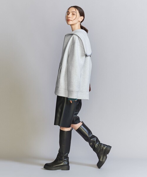 【Sky】BEAUTY&YOUTH フロントジップ フーディーパーカー BEAUTY&YOUTH UNITED ARROWS（ビューティーアンドユース