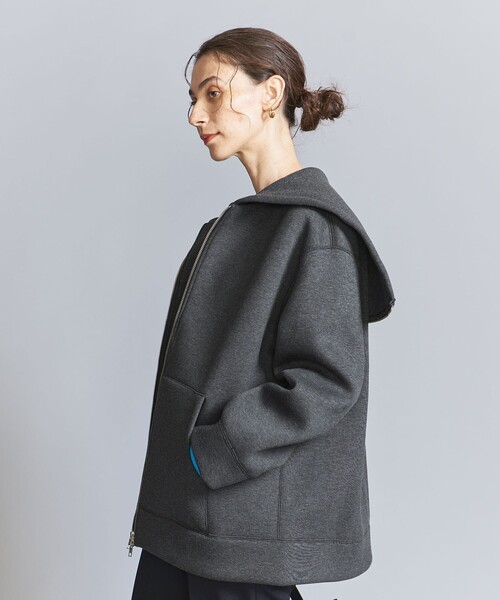 【Sky】BEAUTY&YOUTH フロントジップ フーディーパーカー BEAUTY&YOUTH UNITED ARROWS（ビューティーアンドユース