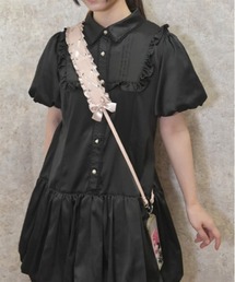 axes femme POETIQUE | レースアップリボンストラップ(スマホグッズ)