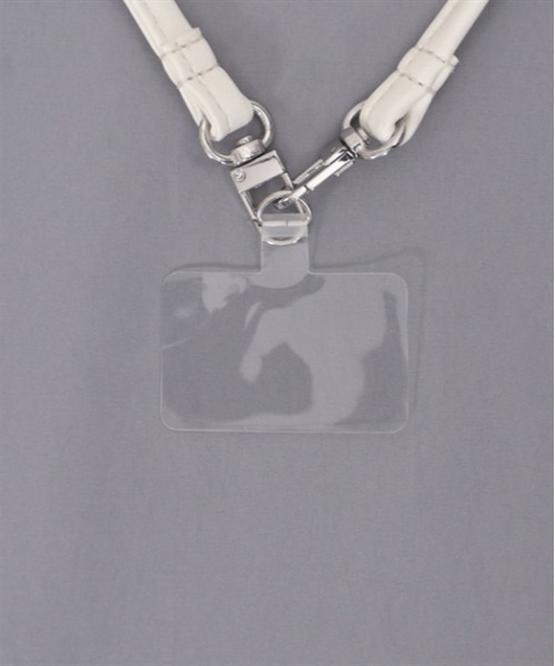 axes femme POETIQUE（アクシーズファムポエティック）の「レースアップリボンストラップ（スマホグッズ・レディース・ブラック/ホワイト/ピンク・FREE）」の8枚目の写真