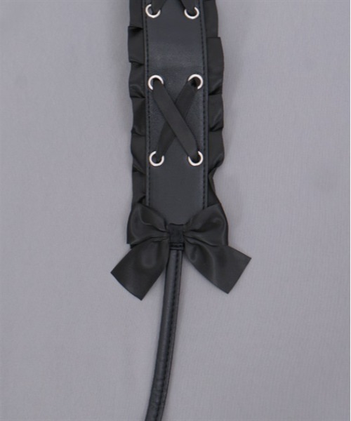 axes femme POETIQUE（アクシーズファムポエティック）の「レースアップリボンストラップ（スマホグッズ・レディース・ブラック/ホワイト/ピンク・FREE）」の10枚目の写真