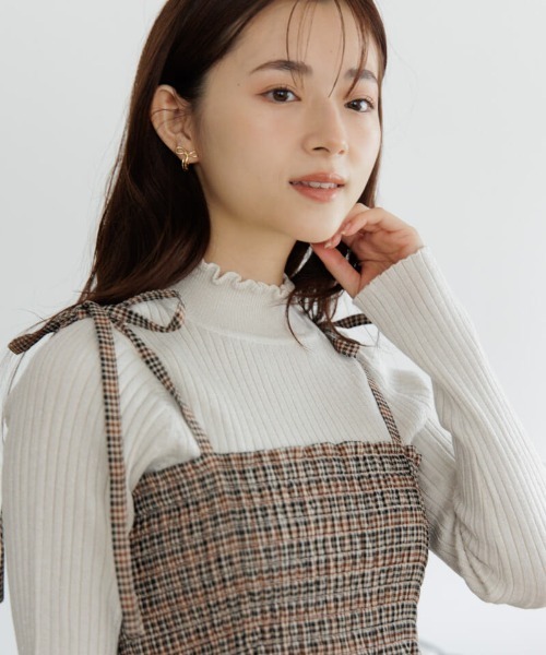 flower(フラワー)の「デイリーリボンイヤリング(イヤリング・レディース・シルバー/ゴールド・FREE)」の21枚目の写真