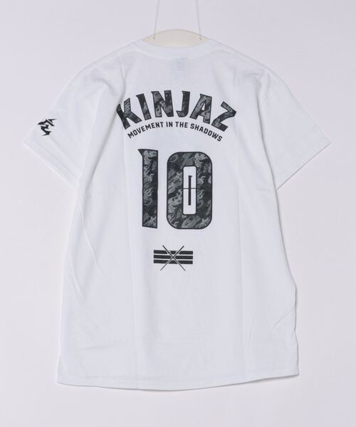NO WAY(ノーウェイ)の「/KINJAZ/Graphic T(Tシャツ/カットソー・メンズ・ブラック/ホワイト・MEDIUM/LARGE)」の3枚目の写真