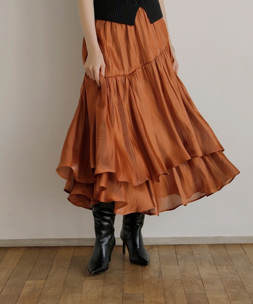 MIELI INVARIANT（ミエリインヴァリアント）の「Aurora Tiered Skirt