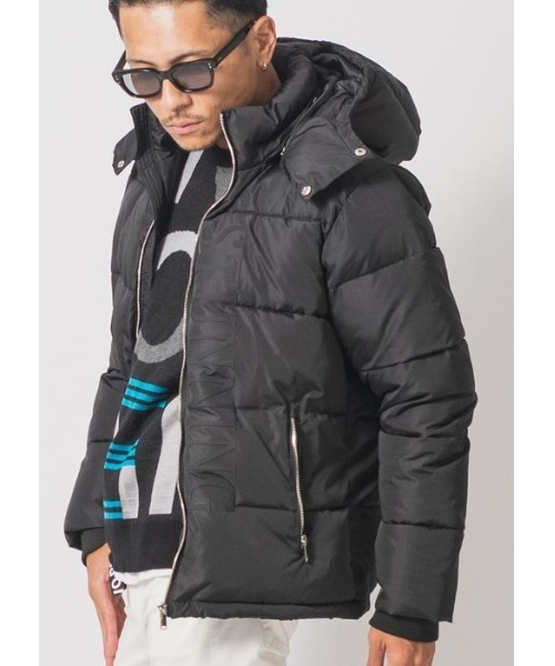 EVOLUTION（エボリューション）の「フロントの英字がシャープなブルゾン（ライダースジャケット・メンズ・オフホワイト/ブラック/レッド・LARGE/MEDIUM/X-LARGE）」の2枚目の写真