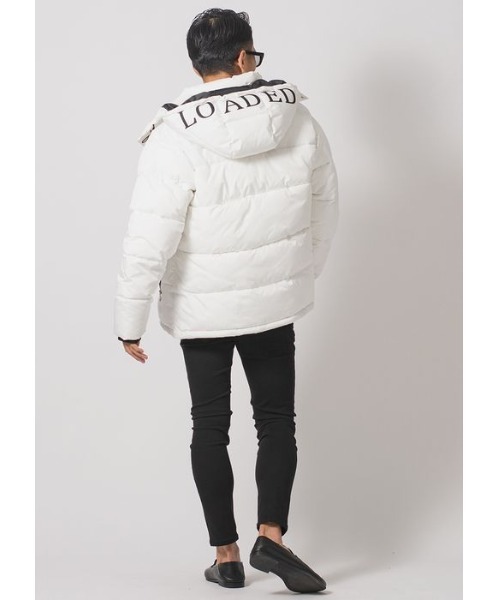 EVOLUTION（エボリューション）の「フロントの英字がシャープなブルゾン（ライダースジャケット・メンズ・オフホワイト/ブラック/レッド・LARGE/MEDIUM/X-LARGE）」の6枚目の写真