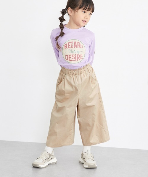 コムデギャルソン　ホワイト プリーツ ガウチョパンツ COMME des GARCONS - コムデギャルソン ワイト ガウチョパンツ