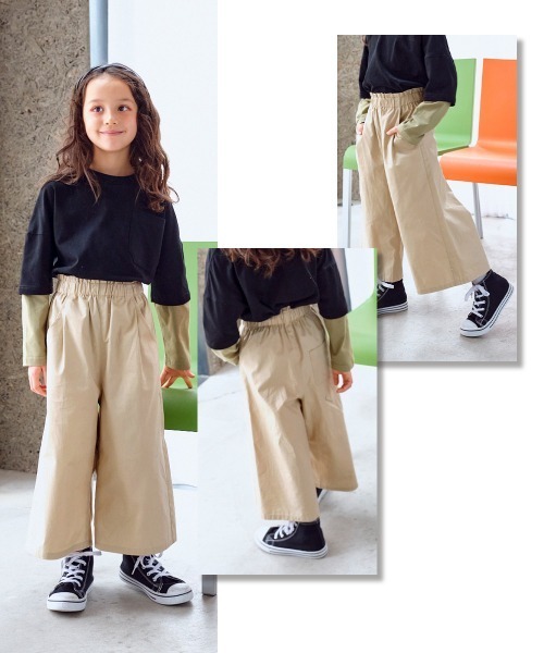 うさとの服★usaato ガウチョパンツ うさとの服☆usaato ガウチョパンツ