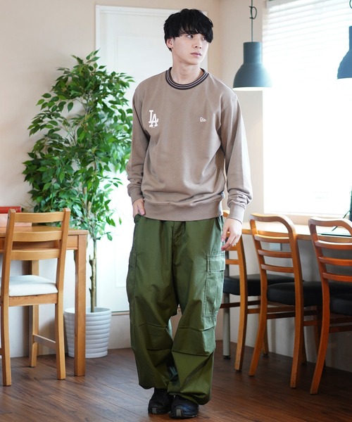 NEW ERA(ニューエラ)の「NEW ERA/ニューエラ トレーナー/スウェット セットアップ対応 ワンポイント MLB 14324652/14324655(スウェット・メンズ・ブラウン/ブラック・M/L/XL/2XL)」の21枚目の写真