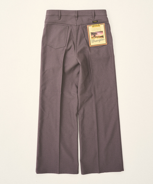 Wrangler（ラングラー）の「WRANGLER / ラングラー WRANCHER WIDE WI1190（スラックス・メンズ・チャコールグレー/ブラック・MEDIUM/LARGE）」の4枚目の写真