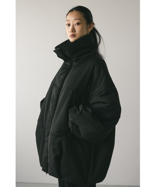 STYLEMIXER（スタイルミキサー）の「パッファーオーバーコート（その他アウター・レディース・レッド/ベージュ/ブラック・FREE）」の6枚目の写真