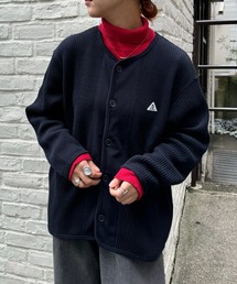 【GEVACO/ゲバコ】ビッグワッフルカーディガン